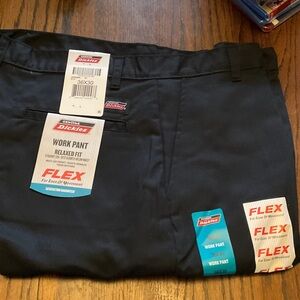 3 pair bundle. Dickies Men's Flex Work Pants - Navy